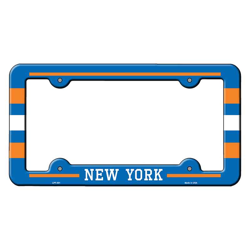 New York Novelty Metal Molded License Plate Frame LPF-581