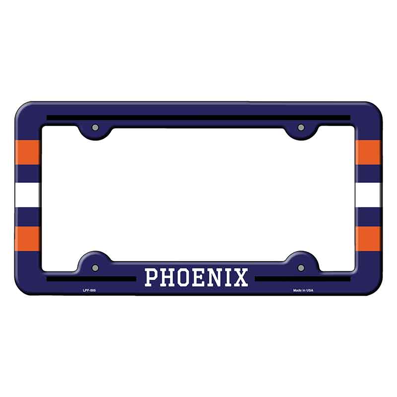 Phoenix Novelty Metal Molded License Plate Frame LPF-585