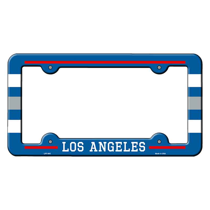 Los Angeles Novelty Metal Molded License Plate Frame LPF-605