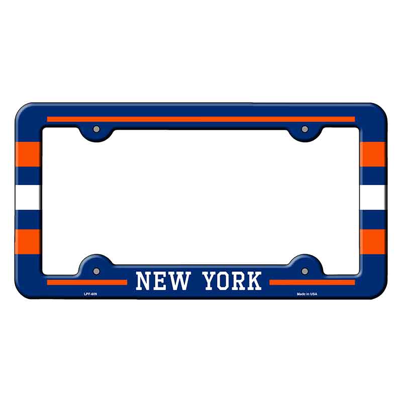 New York Novelty Metal Molded License Plate Frame LPF-609