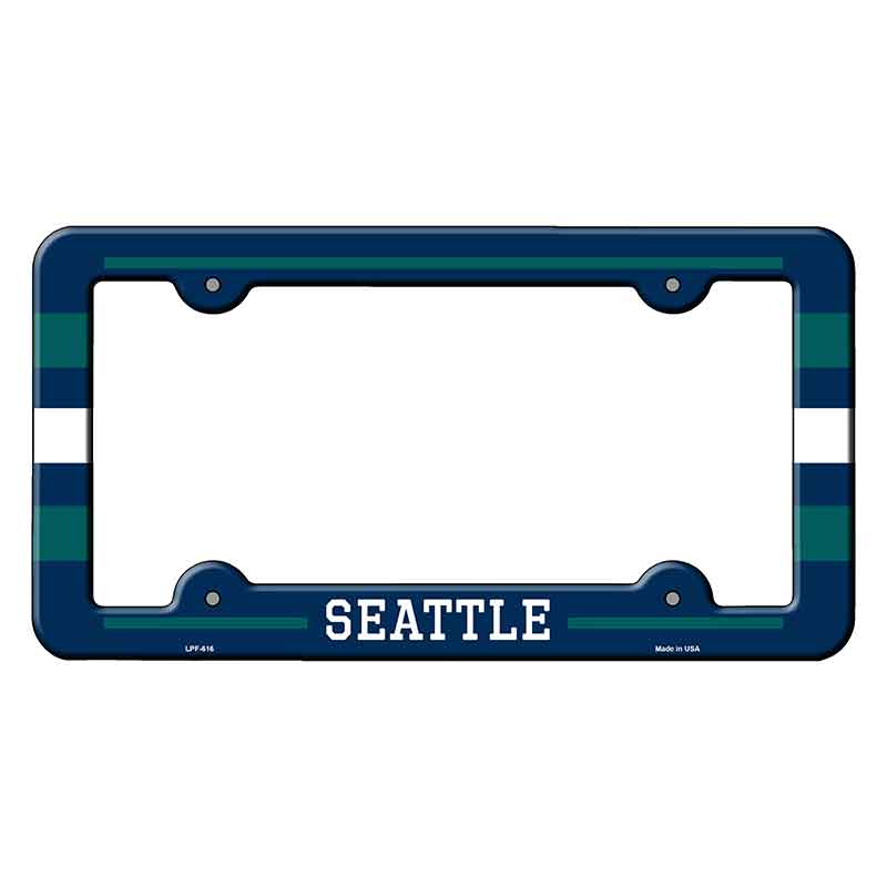 Seattle Novelty Metal Molded License Plate Frame LPF-616