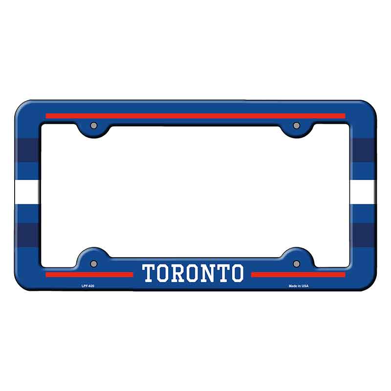 Toronto Novelty Metal Molded License Plate Frame LPF-620