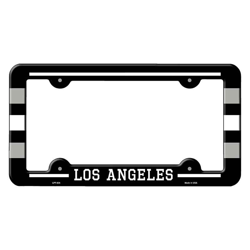 Los Angeles Novelty Metal Molded License Plate Frame LPF-634