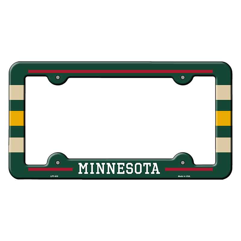 Minnesota Novelty Metal Molded License Plate Frame LPF-635