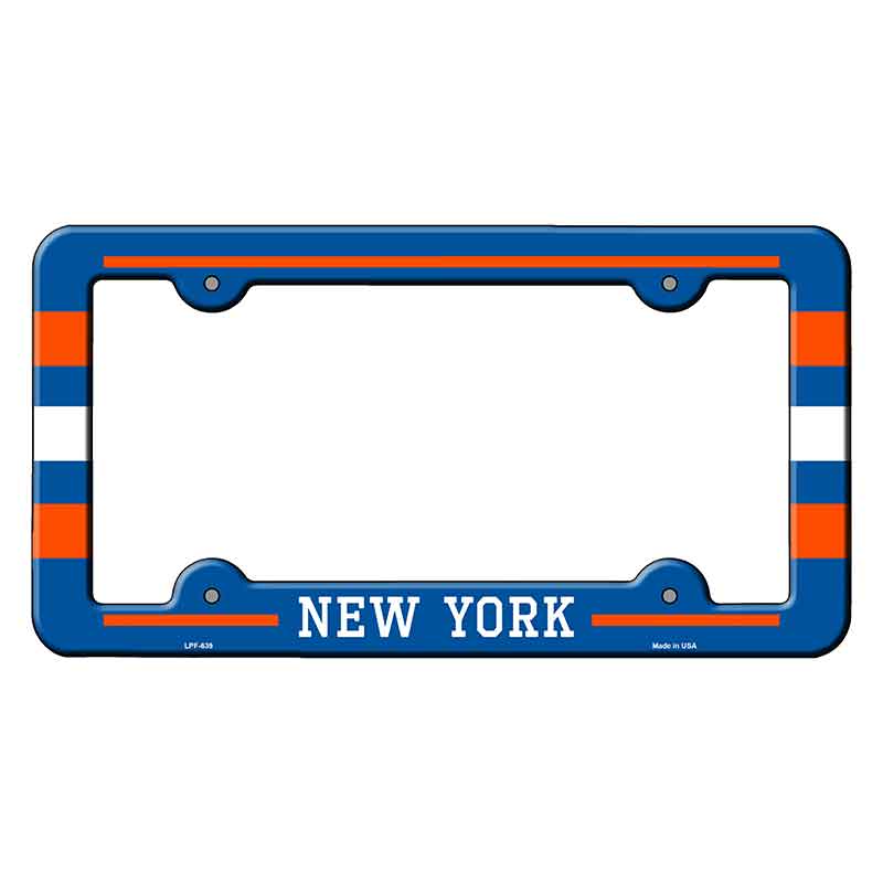 New York Novelty Metal Molded License Plate Frame LPF-639