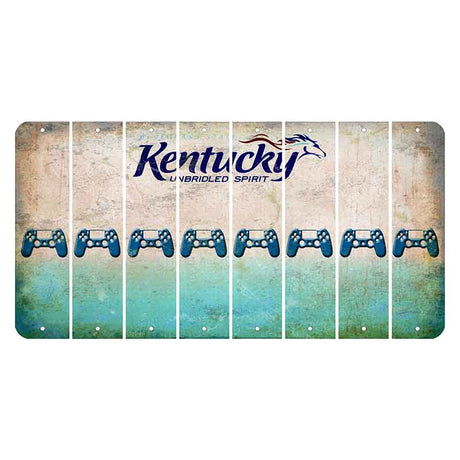 Kentucky Unbridled Spirit Cut License Plate Strips (Set of 8) PS Controller