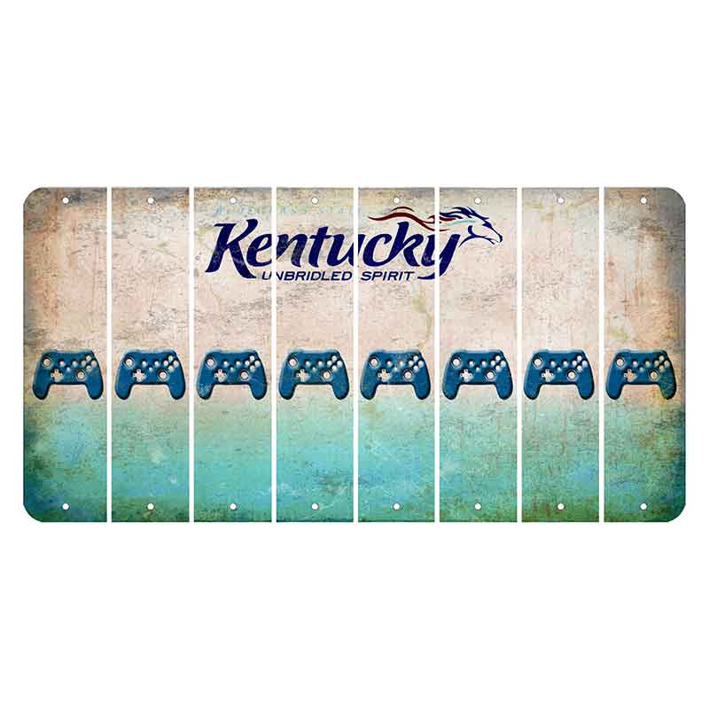 Kentucky Unbridled Spirit Cut License Plate Strips (Set of 8) X Controller