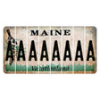 Maine Chickadee Cut License Plate Strips (Set of 8) A