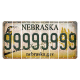 Nebraska.gov Cut License Plate Strips (Set of 8) 9