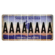 South Carolina Travel2SC Cut License Plate Strips (Set of 8) A