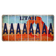 Utah Arch Cut License Plate Strips (Set of 8) A