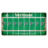 Vermont Green Mountain State Cut License Plate Strips (Set of 8) Swordfish