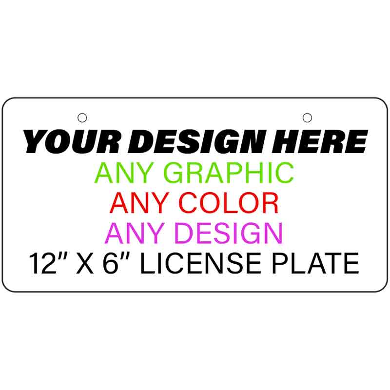 Design Your Own License Plate or Custom Signs Smart Blonde