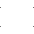 White Dye Sublimation No Holes Blank 6 X 12 Metal Novelty License Plate Tag SS-000