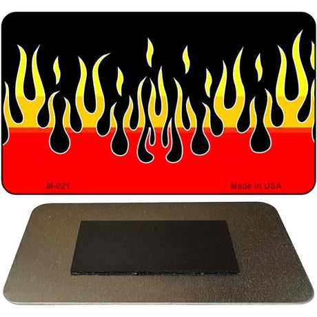 Flames Cartoon Novelty Magnet M-021