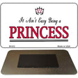 Being A Princess Novelty Metal Magnet M-033