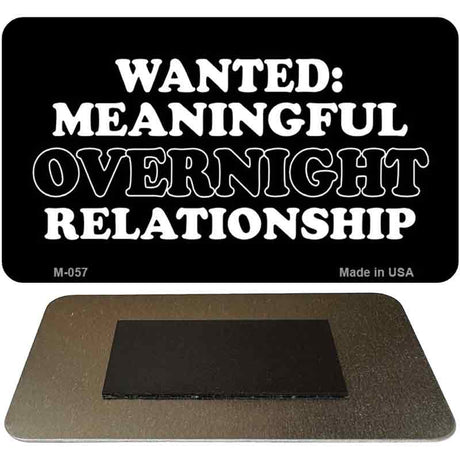 Wanted Relationship Novelty Metal Magnet M-057