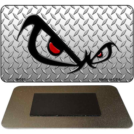 No Fear Eyes Diamond Novelty Metal Magnet M-060