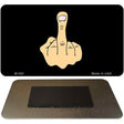 Middle Finger Novelty Metal Magnet M-062