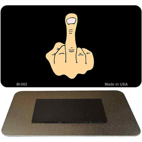 Middle Finger Novelty Metal Magnet M-062