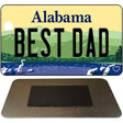 Best Dad Alabama State Magnet Novelty M-10001