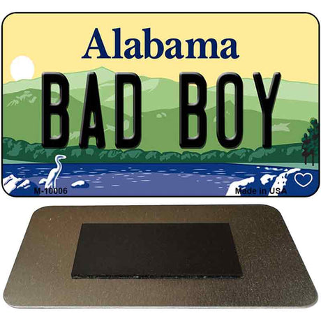 Bad Boy Alabama State Magnet Novelty M-10006