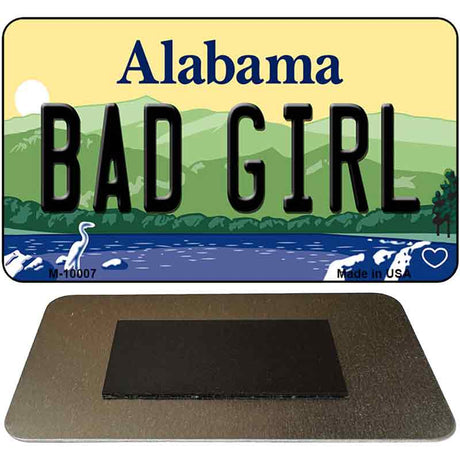 Bad Girl Alabama State Magnet Novelty M-10007