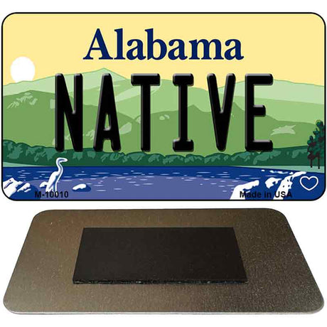 Native Alabama State Magnet Novelty M-10010