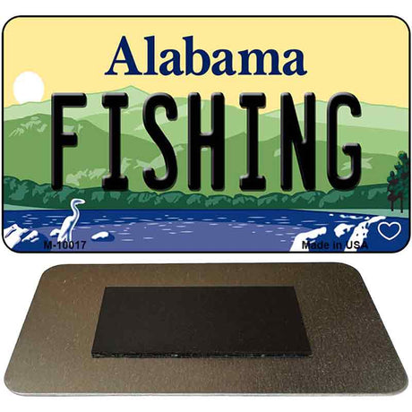 Fishing Alabama State Magnet Novelty M-10017