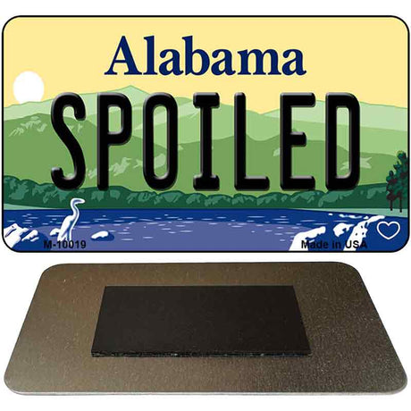 Spoiled Alabama State Magnet Novelty M-10019