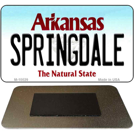 Springdale Arkansas State Magnet Novelty M-10029