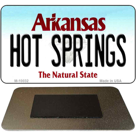 Hot Springs Arkansas State Magnet Novelty M-10032