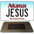 Jesus Arkansas State License Plate Tag Magnet Novelty M-10048