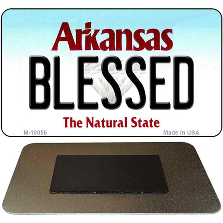 Blessed Arkansas State License Plate Tag Magnet Novelty M-10056