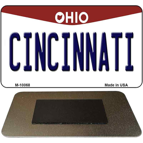 Cincinnati Ohio State License Plate Tag Magnet M-10068