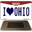 I Love Ohio State License Plate Tag Magnet M-10072