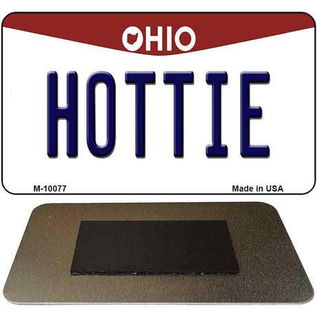 Hottie Ohio State License Plate Tag Magnet M-10077