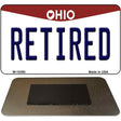 Retired Ohio State License Plate Tag Magnet M-10080