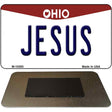 Jesus Ohio State License Plate Tag Magnet M-10085