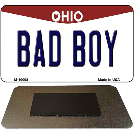 Bad Boy Ohio State License Plate Tag Magnet M-10098