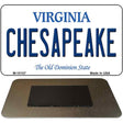 Chesapeake Virginia State License Plate Tag Magnet M-10107