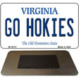 Go Hokies Virginia State License Plate Tag Magnet M-10117