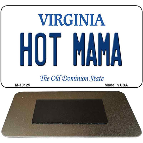 Hot Mama Virginia State License Plate Tag Magnet M-10125