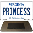 Princess Virginia State License Plate Tag Magnet M-10135