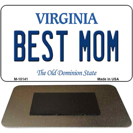 Best Mom Virginia State License Plate Tag Magnet M-10141