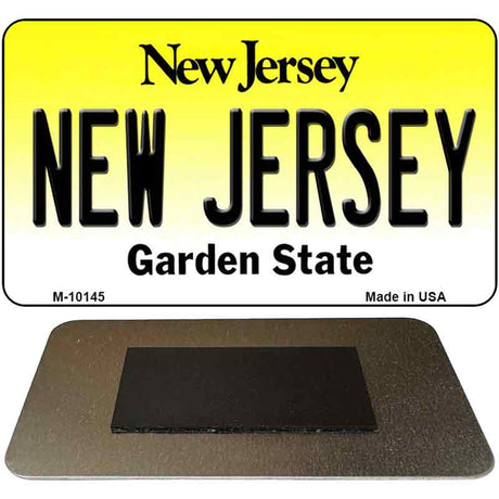 New Jersey State License Plate Tag Magnet M-10145