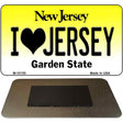 I Love Jersey New Jersey State License Plate Tag Magnet M-10155