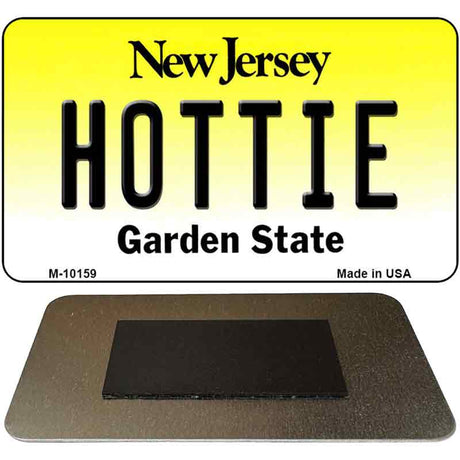 Hottie New Jersey State License Plate Tag Magnet M-10159