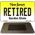 Retired New Jersey State License Plate Tag Magnet M-10162