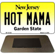 Hot Mama New Jersey State License Plate Tag Magnet M-10163